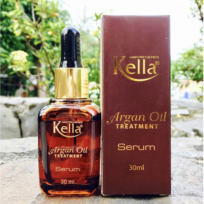 Tinh dầu phục hồi tóc Kella Argan Oil Treatment Serum 30ml