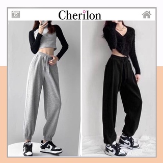 Quần nỉ jogger nữ - quần nỉ bo gấu chất da cá cực đẹp Kanimi