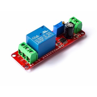Mạch tạo thời gian trễ đóng ngắt relay ne555 12v