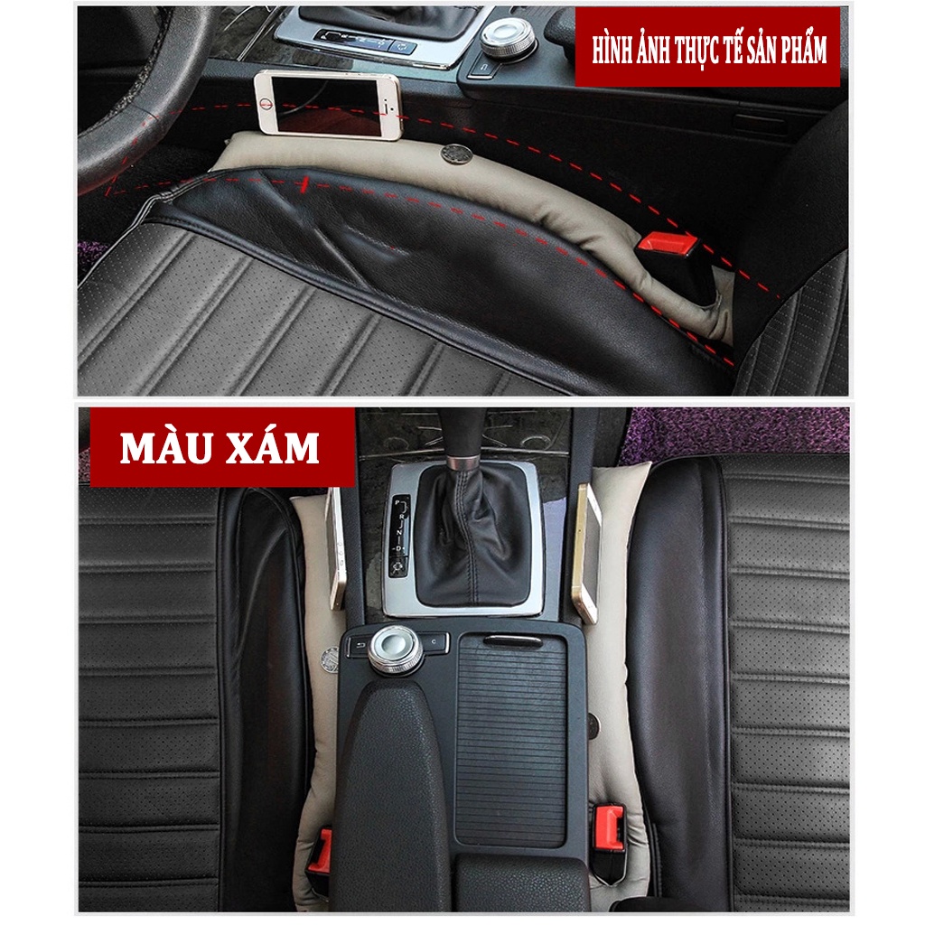 Đệm Lót Khe Ghế Ô Tô – Chống Rơi Đồ Trên Ô Tô Tiện Lợi CARZONE.TOP