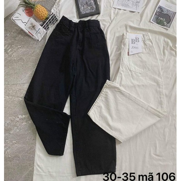 JEAN SUÔNG ỐNG RỘNG BIGSIZE size 30
