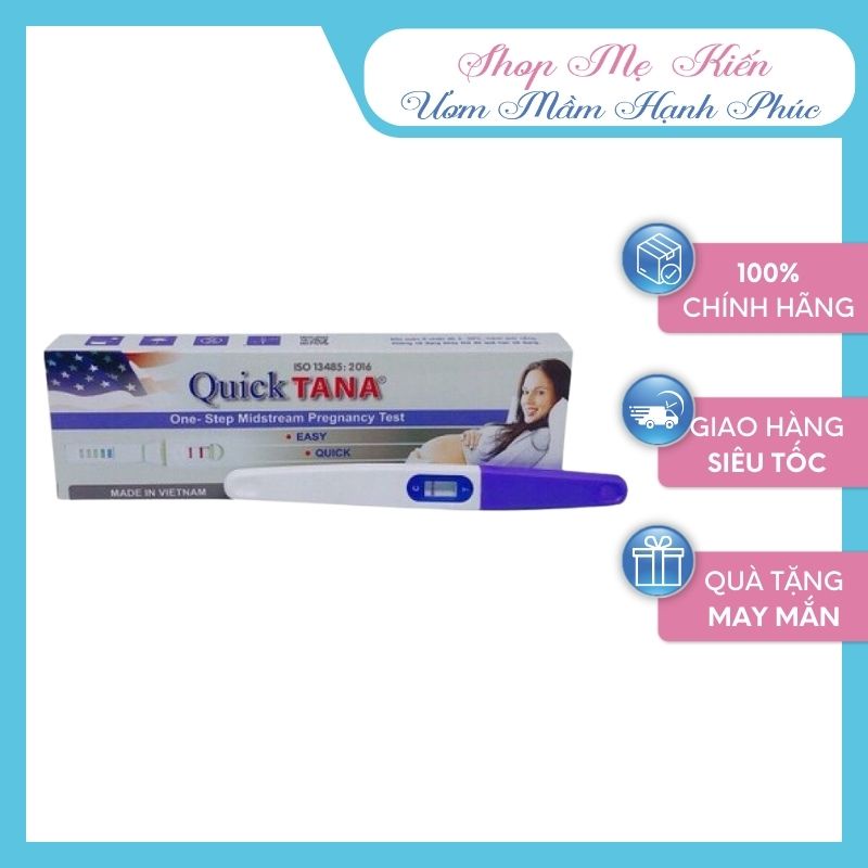 Bút Thử Thai Quicktana Tanaphar Nhanh Chóng, Chính Xác - Shop Mẹ Kiến