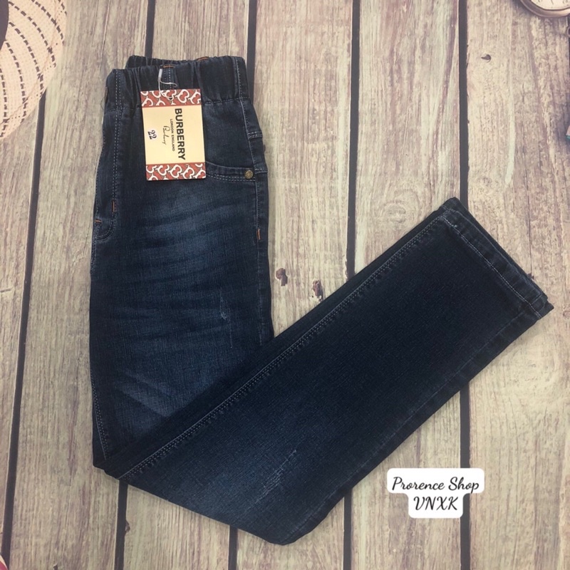 [Size Đại 30-60 KgQuần jean bé trai co giãn 4 chiều quần bò trẻ em từ 7- 15 tuổi  chất vải mềm mịn không nóng