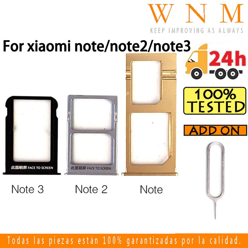 Khay Đựng Thẻ Sim Điện Thoại Thay Thế Cho Xiaomi Mi Note 2 3 Mi Note Note 2 Note3