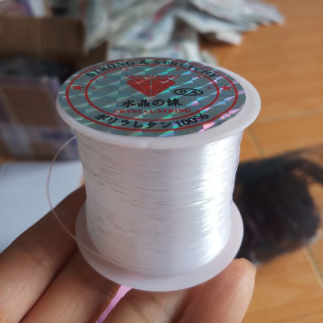 Cước Kết Cườm, Hạt...Sợi 3mm