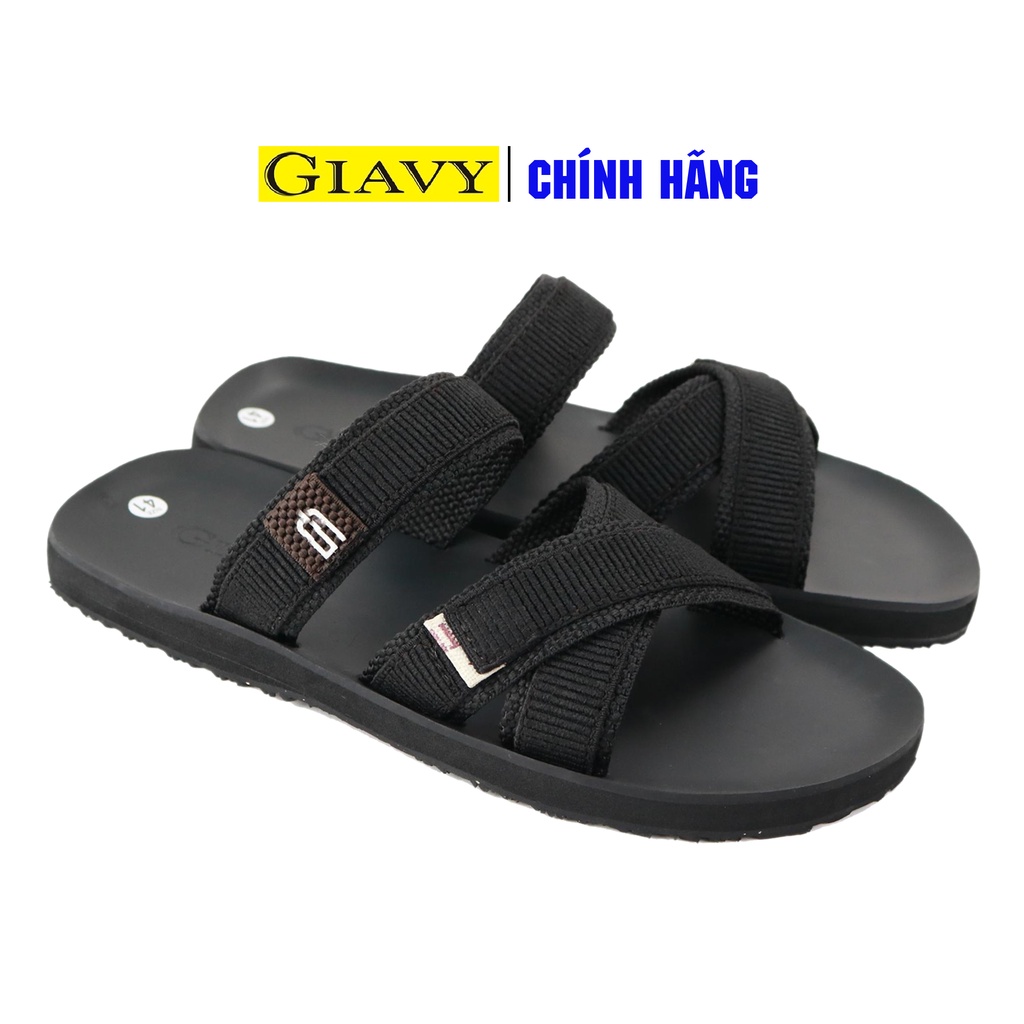 DÉP QUAI CHÉO NAM GIAVY CHÍNH HÃNG TL345