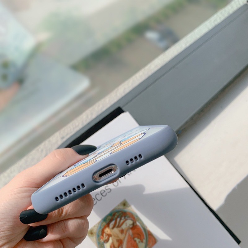 𝐂𝐨́ 𝐬𝐚̆̃𝐧 𝐜𝐡𝐨 𝐢𝐏𝐡𝐨𝐧𝐞 𝟏𝟐  Ốp lưng cho iphone - Ốp vịt GUA lưng nhám cho ip7p đến 12promax