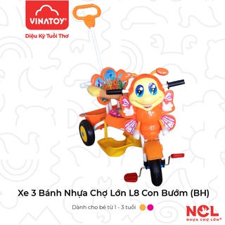 [CHÍNH HÃNG] Xe 3 Bánh L8 hình Con Bướm ĐKBH - M1530B-X3B