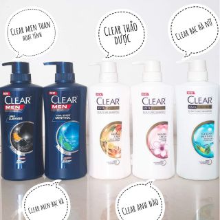 Goldshopq4 hcm- dầu gội clear 480ml thái lan