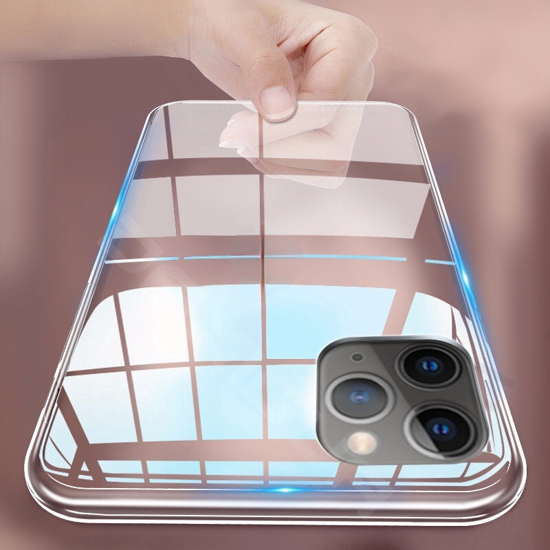 [Miễn Phí Vận Chuyển] [Featured] Ốp Điện Thoại TPU Silicon Pha Lê Trong Suốt Siêu Mỏng / Thiết Kế Mới