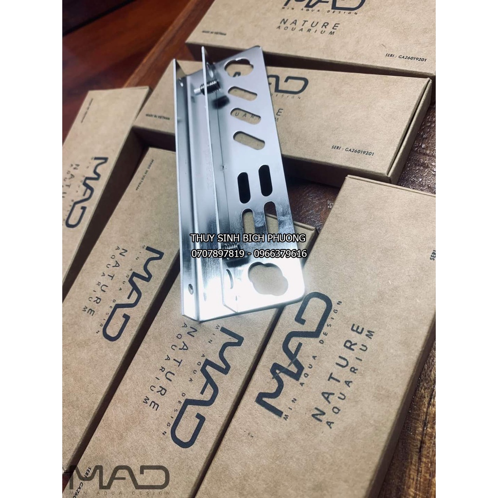 GIÁ TREO DỤNG CỤ INOX - LASER KÉO NHÍP CHO HỒ CÁ THỦY SINH
