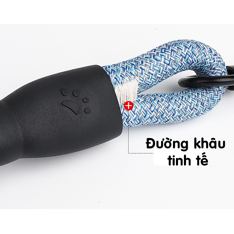 Dây Dắt Dạng Yếm Cho Chó Mèo Có Đệm Tay Cầm Dày Dặn, 2 Lớp, Yếm Vải Cao Cấp Siêu Chắc Bền Đẹp Nhiều Màu