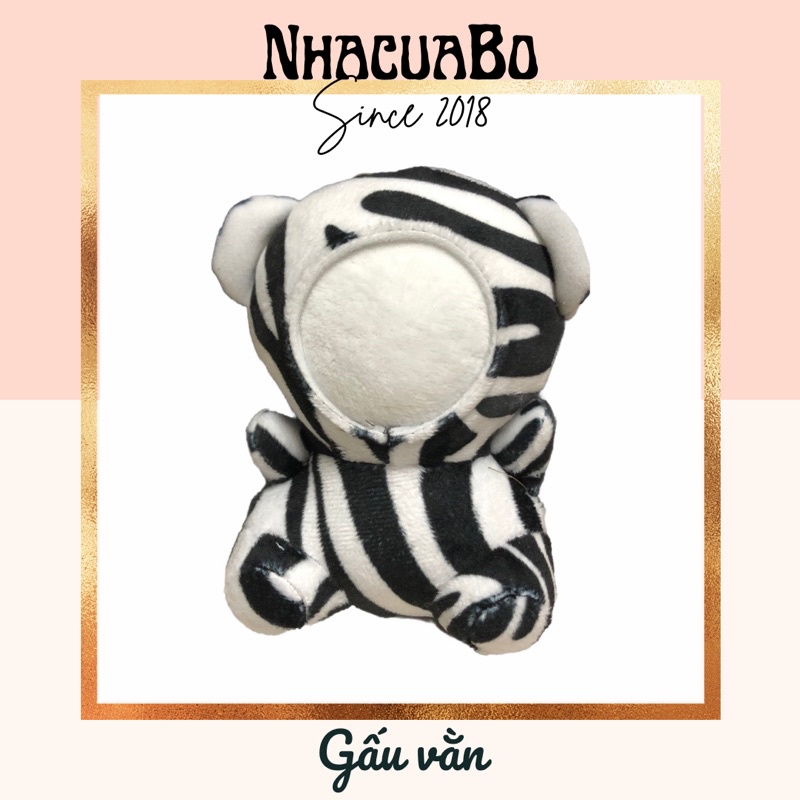 Gấu Bông In Ảnh Mẫu Mới - Độc Quyền Tại Shop Nhacuabo_since2018