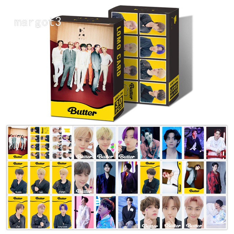 Hộp 30 Ảnh Lomo Card Nhóm Nhạc Bts