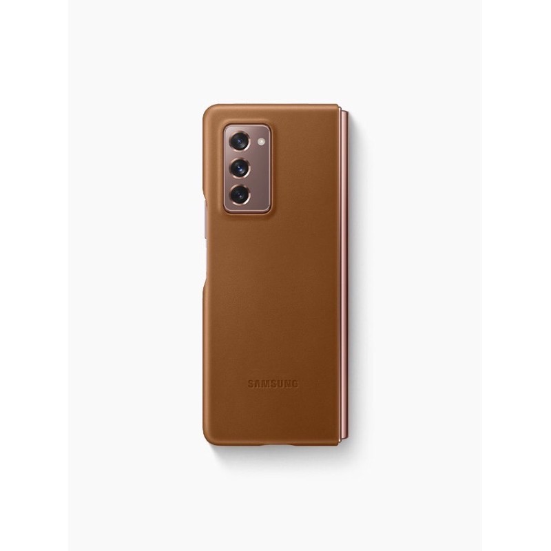 [New full box]-Ốp lưng da Leather Cover EF-VF916 cho SS Galaxy Z Fold2 chính hãng Samsung | BigBuy360 - bigbuy360.vn