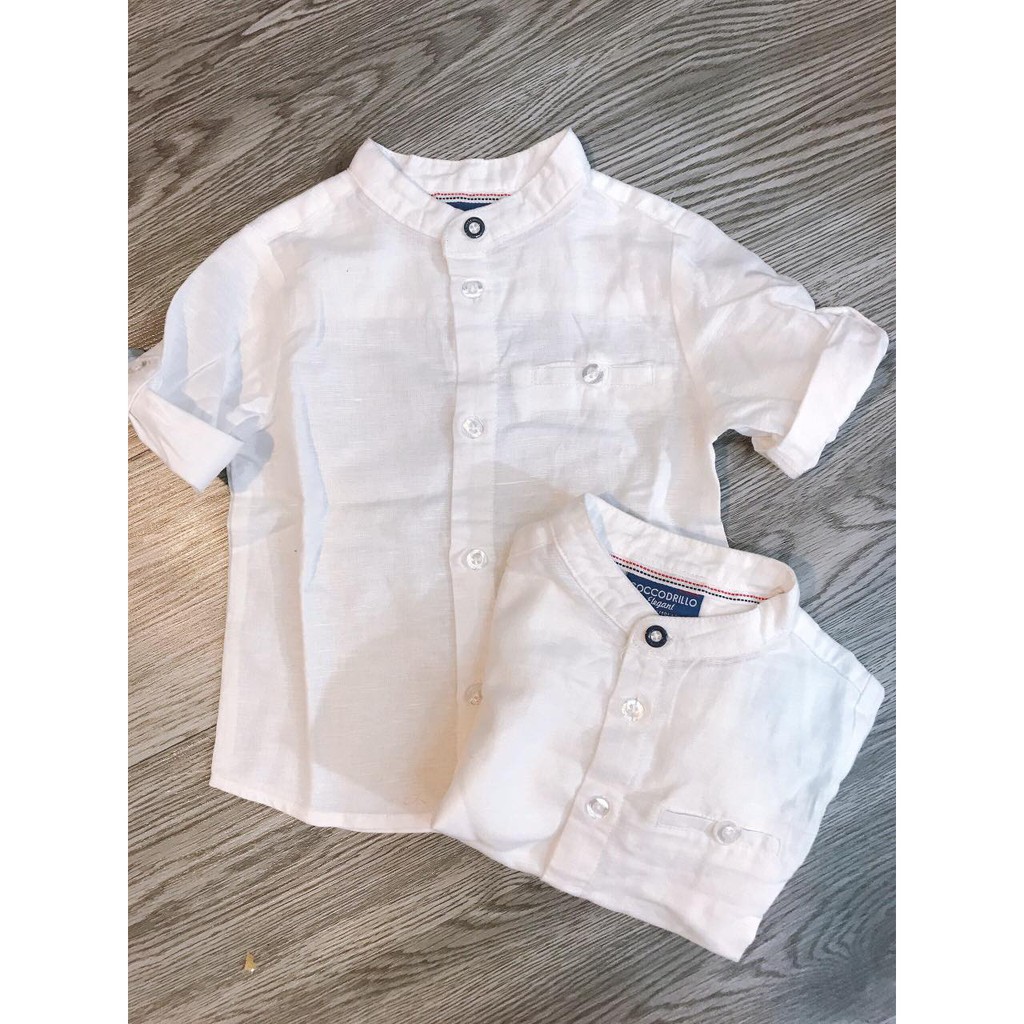 Sơ mi cổ trụ chất vải linen cotton mềm siêu đẹp!!!