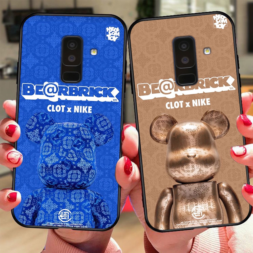Ốp lưng điện thoại Samsung a6 2018 / ss a6 plus / ss j8 in hình gấu bear, kaws, be@rbrick clot x nike