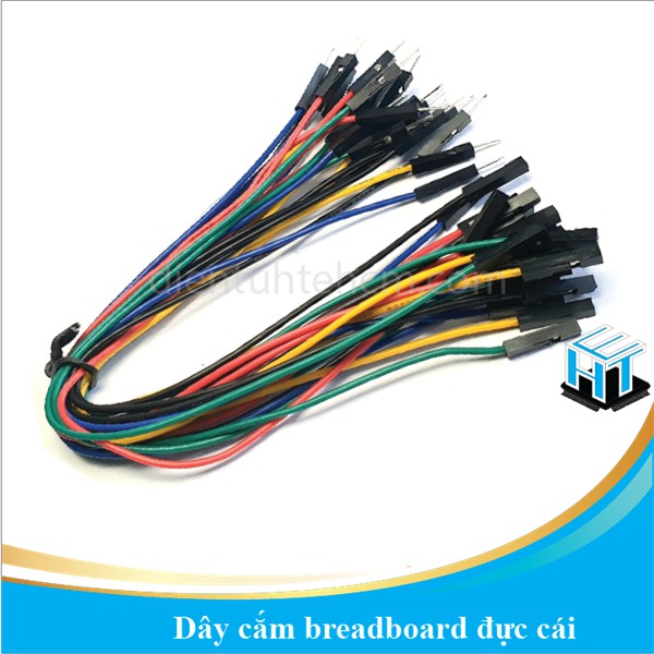 Dây cắm breadboard đực cái 40P dài 20cm loại tốt