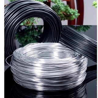  1kg  dây uốn cây - dây nhôm đen - nhôm trần đủ các li   hàng nhập khẩu  