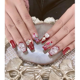 hoa bột nail