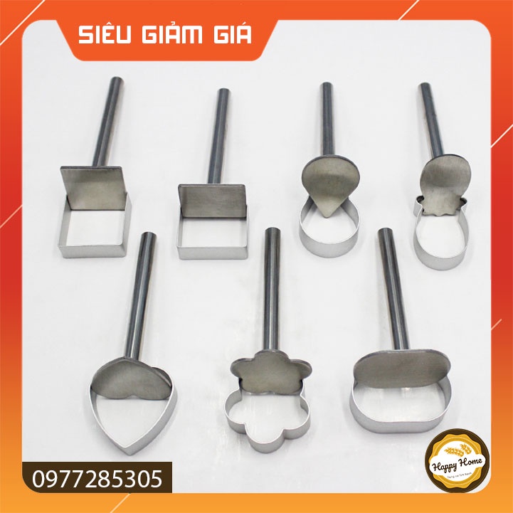 Bộ khuôn,Cây nhấn bánh dứa nhiều hình dạng GIÁ RẺ, CHẤT LƯỢNG CAO