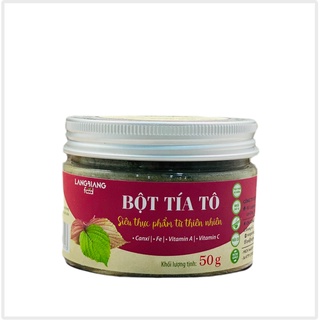 Bột lá tía tô Langbiang Food, 50g, hũ