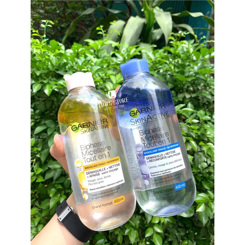 Tẩy trang Garnier Micellar Cleansing Water 6 Màu