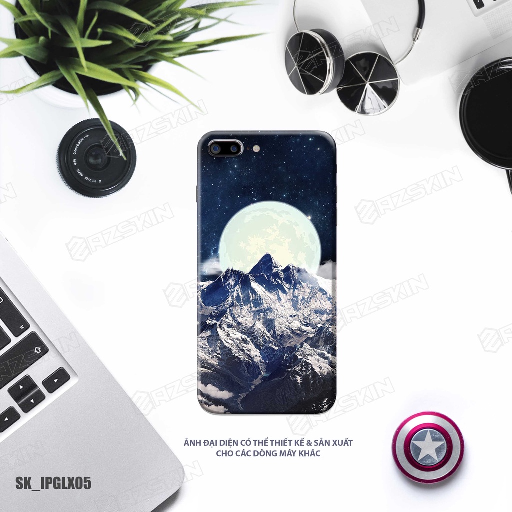 Miếng Dán Skin Hình Galaxy IPhone 7 - 14 Pro Max |SK_IPGLX05| Chất Liệu Cao Cấp, Cán 3M, Chống Nước, Bền Màu, Cắt CNC