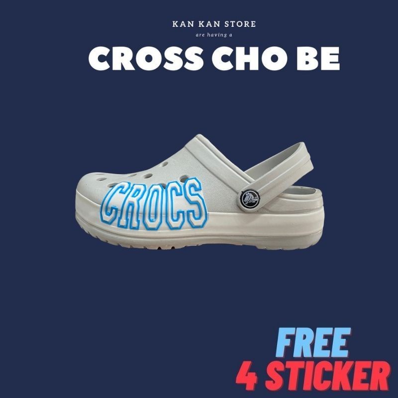 Dép Cross Cho Bé KA075 Sục Bé Trai Bé Gái Trẻ Em Crocs Tặng Sticker KanKanStore