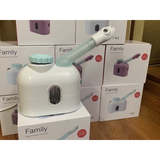Xông hơi mini Family loại bỏ mụn đầu đen , bã nhờn, khử độc tố trên da