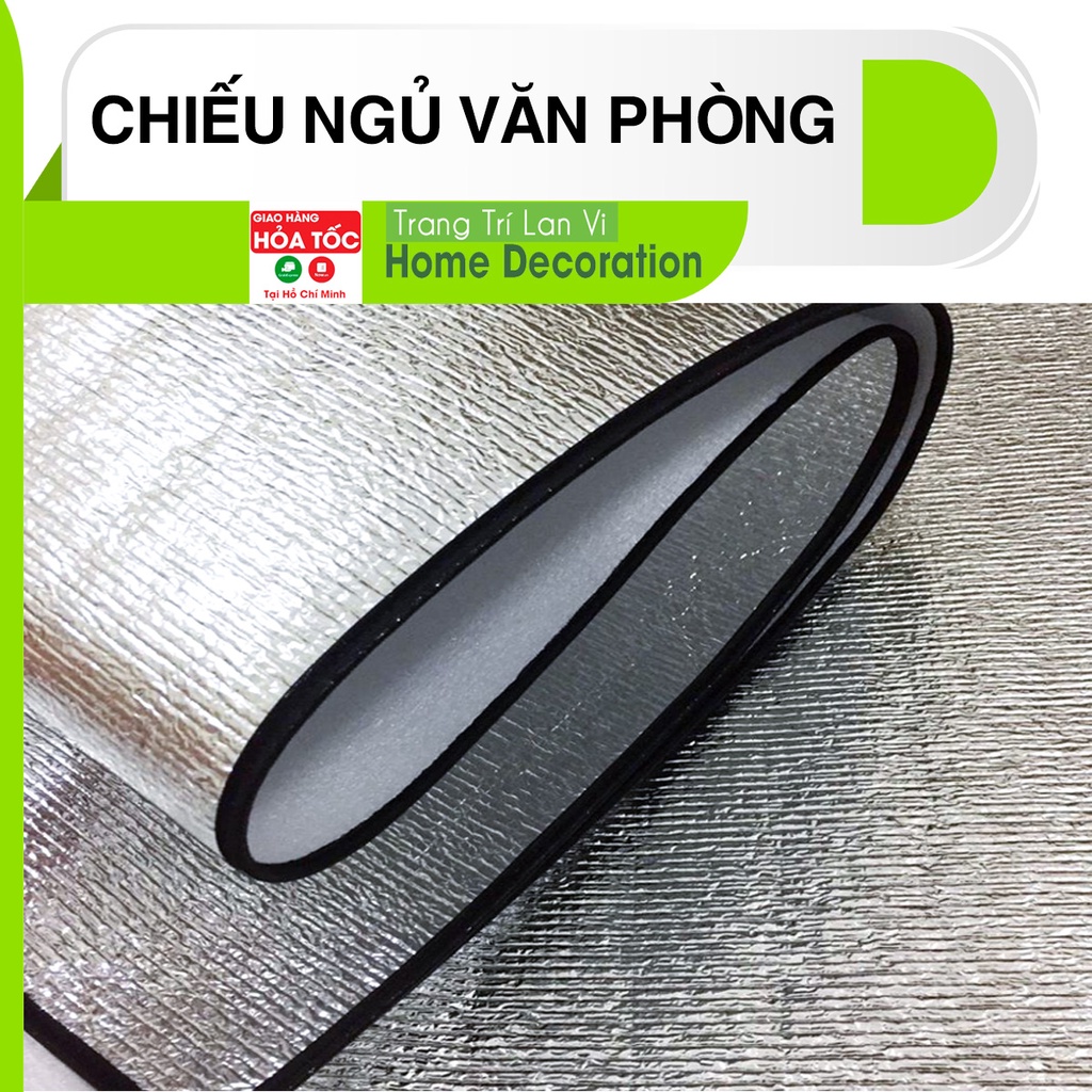 Chiếu Ngủ Văn Phòng Cá Nhân Dày 3,5mm,Chiếu Ngủ Đa Năng Cách Nhiệt, Tiện Lợi Mang Theo Du Lịch