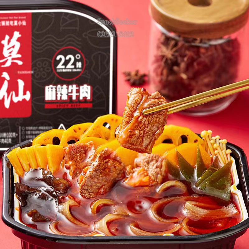 LẨU TỰ SÔI TRÙNG KHÁNH - CAY CAY, NGON NGON #SNACKSEEKER