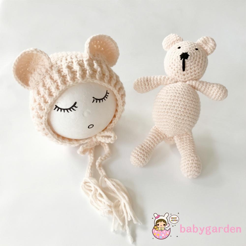 Set Mũ Len Và Quần Dài Cho Bé Chụp Ảnh