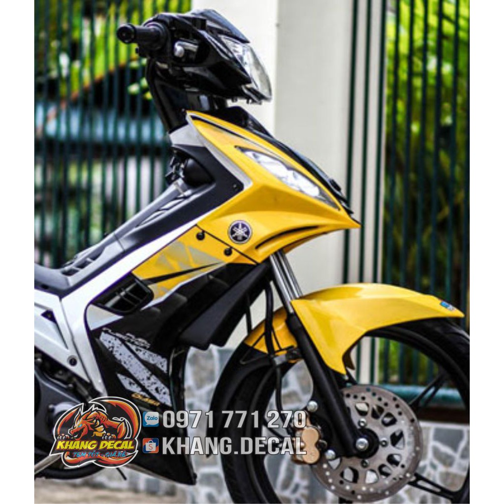 Tem rời Exciter 135 spark thái vàng đen