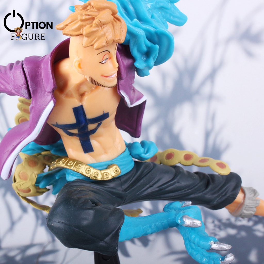 Mô Hình Marco phượng hoàng trong One Piece anime cao 15cm nobox, Figure Anime One Piece Marco râu trắng cao 15cm nobox