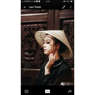 Nón lưới để chụp ảnh áo dài
