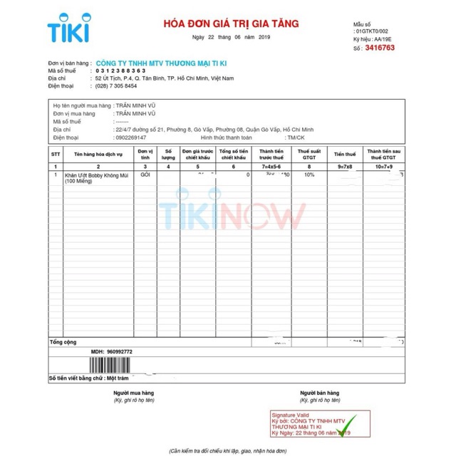 Khăn ướt Bobby  có mùi và không mùi