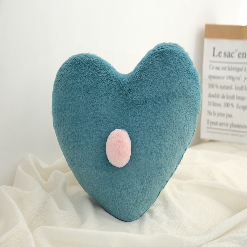 Gối lông thỏ mềm hình vương miện mặt trăng ngôi sao ins trang trí phòng trẻ em đệm sofa