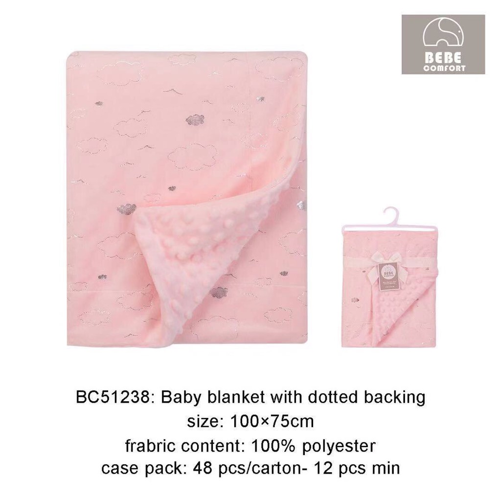 Chăn lông siêu mềm Bebe Comfort cho bé 75*100 cm