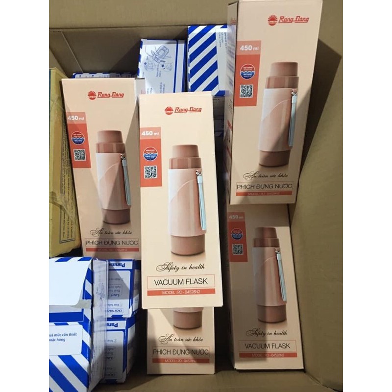 Bình giữ nhiệt nóng mini 450ml Rạng đông
