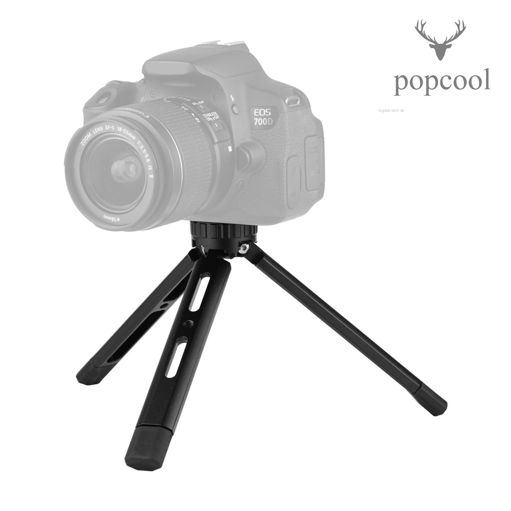 Gậy Ba Chân Để Bàn Bằng Hợp Kim Nhôm Với Ốc Vít 1 / 4 Cho Máy Ảnh DSLR / Điện Thoại Thông Minh / Đèn LED Phụ Kiện Chịu Lực 15KG Chuyên Dụng Chất Lượng | BigBuy360 - bigbuy360.vn
