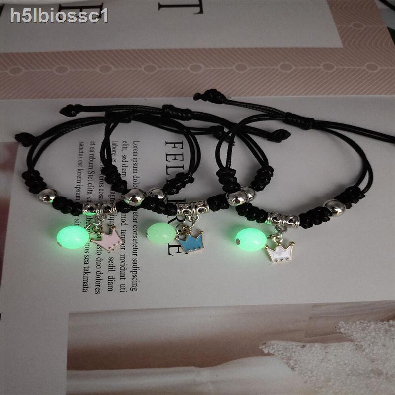 ☾Bạn gái dễ thương Vòng tay ba người phát sáng nữ sinh phiên bản Hàn Quốc hai cặp đôi net nổi tiếng nam trái tim | BigBuy360 - bigbuy360.vn