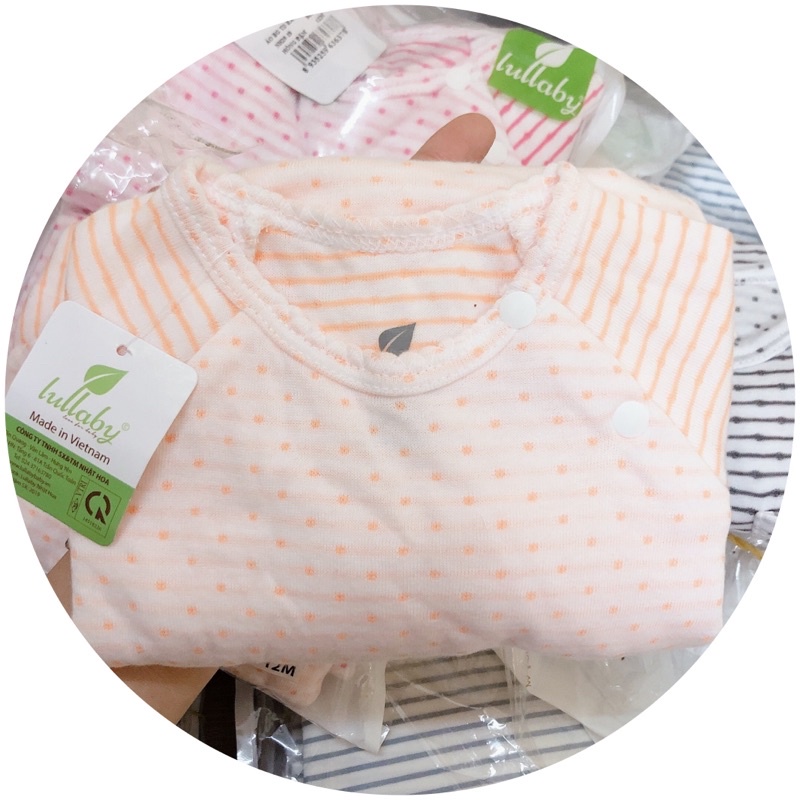 XẢ KHO áo cotton raglan 2 lớp Lullaby siêu mềm ấm