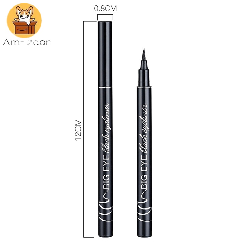Bút Kẻ Mắt Dạng Lỏng Màu Đen Chống Thấm Nước Lâu Trôi