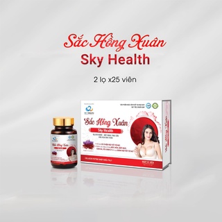 Viên uống Sắc Hồng Xuân-hỗ trợ cải thiện nội tiết tố nữ,giúp căng tròn vòng 1,cho làn da sáng đẹp mịn màng