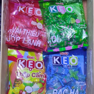 Kẹo Oishi nhiều vị gói 90g