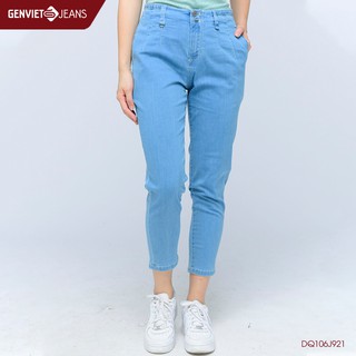 Quần jeans nữ DQ106J921 GENVIET
