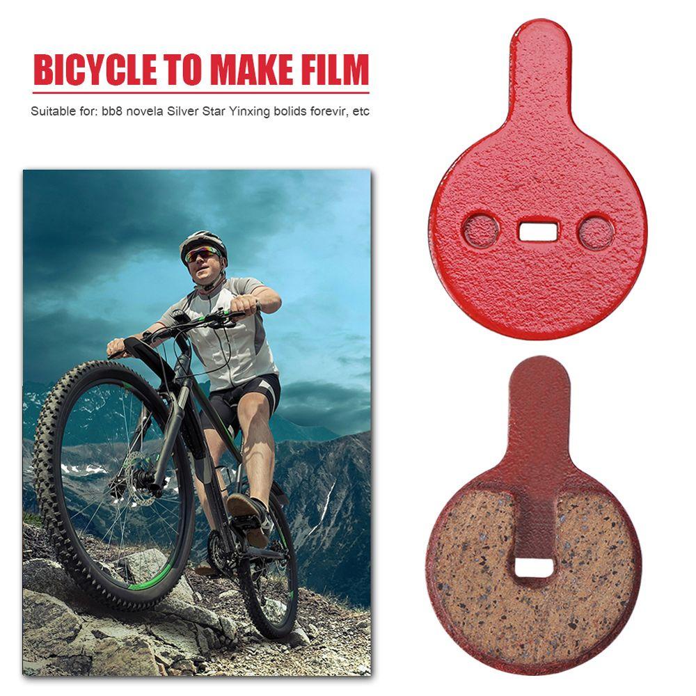 1 / 2 Cặp Má Phanh Xe Đạp Leo Núi MTB Bằng Nhựa Resin Hữu Cơ