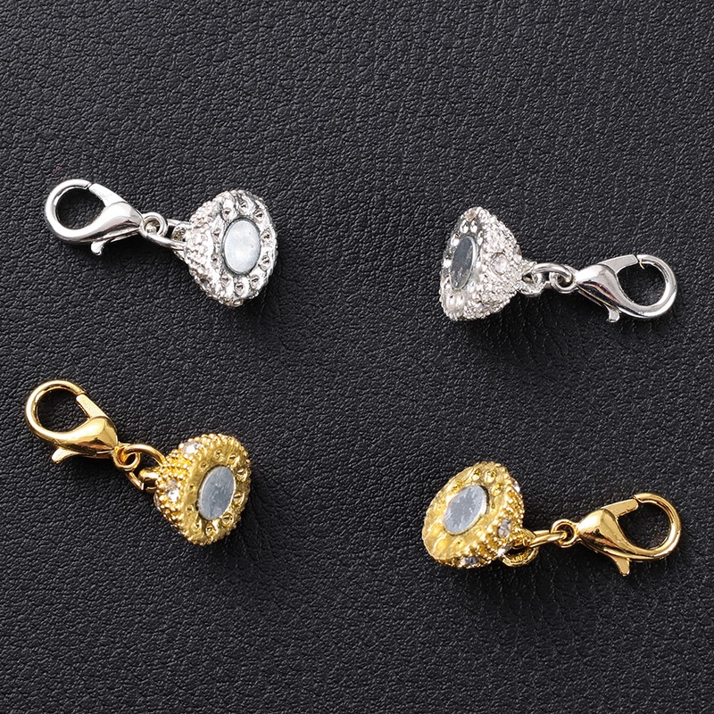 Khóa Cài Từ Tính 10Mm Dùng Để Làm Trang Sức Tiện Lợi