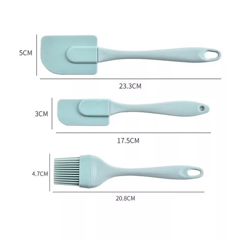 Bộ 3 phới chổi làm bánh mẫu 2